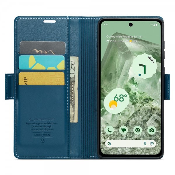 CaseMe Google Pixel 8a Fodral 023 Series Blå