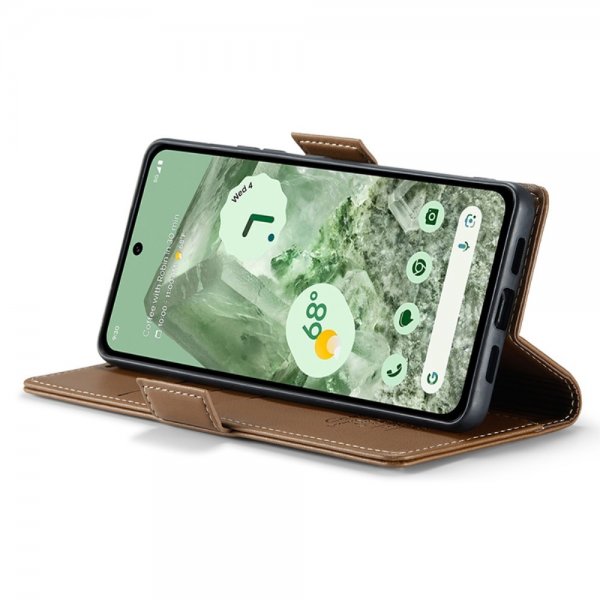 CaseMe Google Pixel 8a Fodral 023 Series Brun