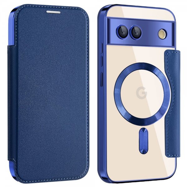 Google Pixel 8a Fodral MagSafe Blå