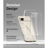 Ringke Google Pixel 8a Skal Fusion Matte Clear