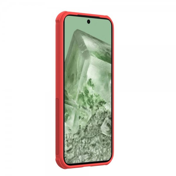 Nillkin Google Pixel 8a Skal Super Frosted Shield Pro Röd