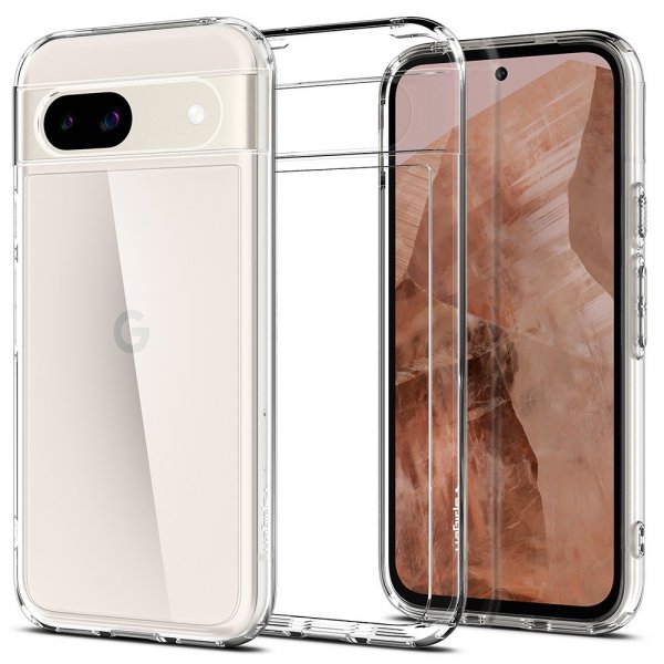 Spigen Google Pixel 8a Skal Ultra Hybrid Crystal Clear