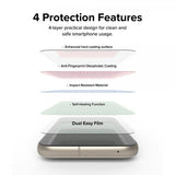 Ringke Google Pixel 8a Skärmskydd Dual Easy Film 2-pack