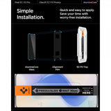 Spigen Google Pixel 9/9 Pro/Pixel 10/10 Pro Skärmskydd GLAS.tR EZ Fit Privacy 2-pack