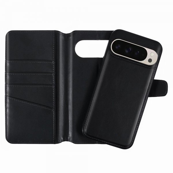 Nordic Covers Google Pixel 9/Pixel 9 Pro Fodral MagLeather Raven Black