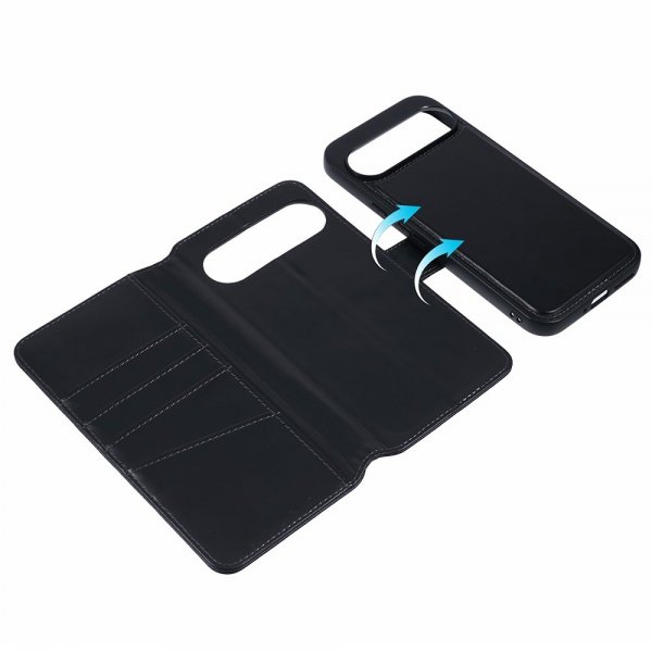 Nordic Covers Google Pixel 9/Pixel 9 Pro Fodral MagLeather Raven Black