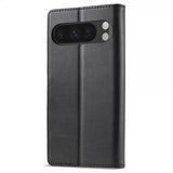 Lc.Imeeke Google Pixel 9/Pixel 9 Pro Fodral med Kortfack Stativfunktion Svart