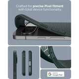 Spigen Google Pixel 9/Pixel 9 Pro Skal Liquid Air Abyss Green