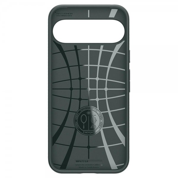 Spigen Google Pixel 9/Pixel 9 Pro Skal Liquid Air Abyss Green