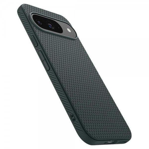 Spigen Google Pixel 9/Pixel 9 Pro Skal Liquid Air Abyss Green