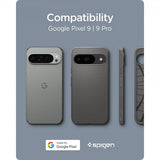 Spigen Google Pixel 9/Pixel 9 Pro Skal Liquid Air Marble Gray