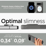 Spigen Google Pixel 9/Pixel 9 Pro Skal Rugged Armor Marble Gray