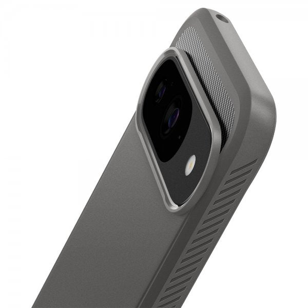Spigen Google Pixel 9/Pixel 9 Pro Skal Rugged Armor Marble Gray