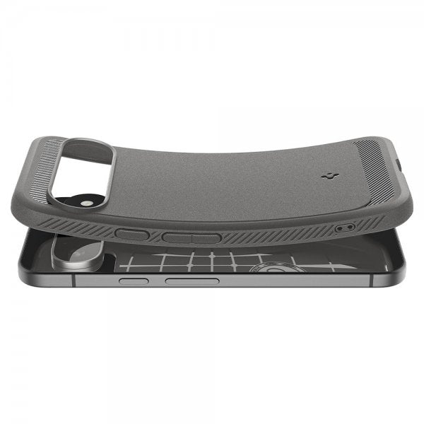 Spigen Google Pixel 9/Pixel 9 Pro Skal Rugged Armor Marble Gray
