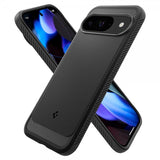 Spigen Google Pixel 9/Pixel 9 Pro Skal Rugged Armor Matte Black