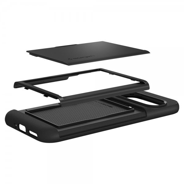 Spigen Google Pixel 9/Pixel 9 Pro Skal Slim Armor CS Svart