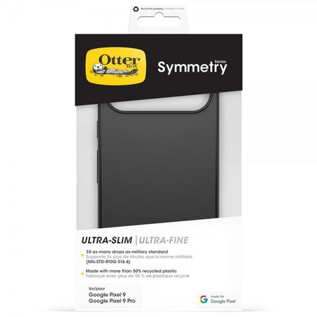 Otterbox Google Pixel 9/Pixel 9 Pro Skal Symmetry Svart