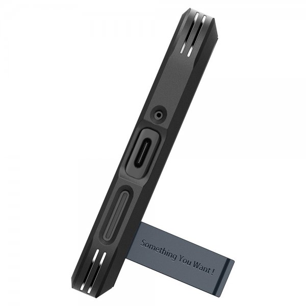 Spigen Google Pixel 9/Pixel 9 Pro Skal Tough Armor Metal Slate