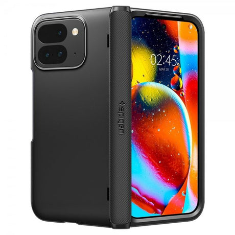 Spigen Google Pixel 9 Pro Fold Skal Slim Armor Pro Svart