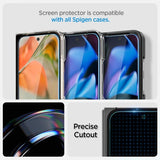 Spigen Google Pixel 9 Pro Fold Skärmskydd GLAS.tR EZ Fit 2-pack