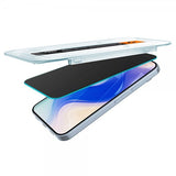 Spigen Google Pixel 9 Pro XL/Pixel 10 Pro XL Skärmskydd GLAS.tR EZ Fit Privacy 2-pack