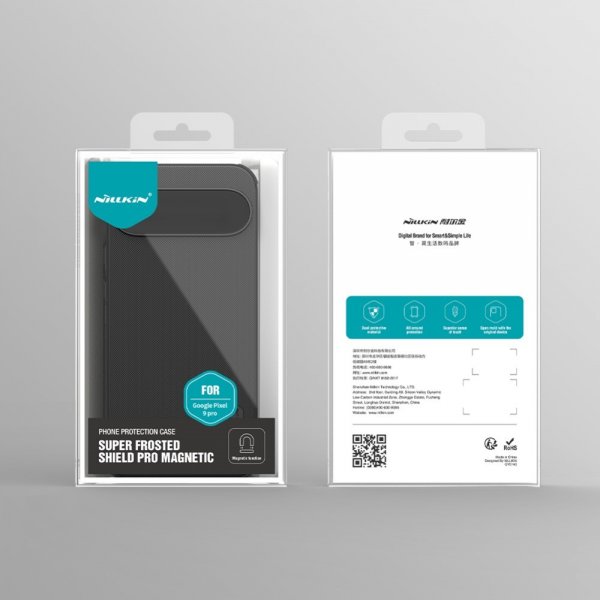 Nillkin Google Pixel 9 Pro XL Skal Super Frosted Shield Pro Svart