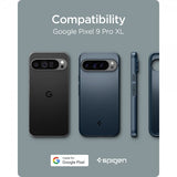 Spigen Google Pixel 9 Pro XL Skal Thin Fit Metal Slate