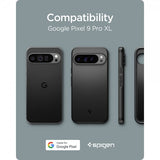 Spigen Google Pixel 9 Pro XL Skal Thin Fit Svart