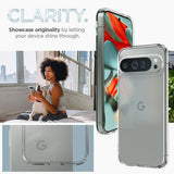 Spigen Google Pixel 9 Pro XL Skal Ultra Hybrid Crystal Clear