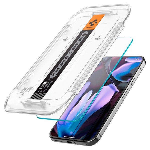 Spigen Google Pixel 9 Pro XL/Pixel 10 Pro XL Skärmskydd GLAS.tR EZ Fit 2-pack