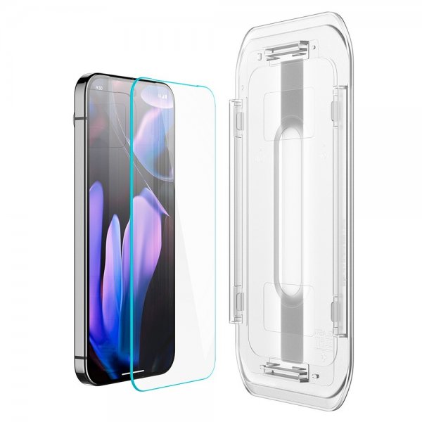 Spigen Google Pixel 9 Pro XL/Pixel 10 Pro XL Skärmskydd GLAS.tR EZ Fit 2-pack