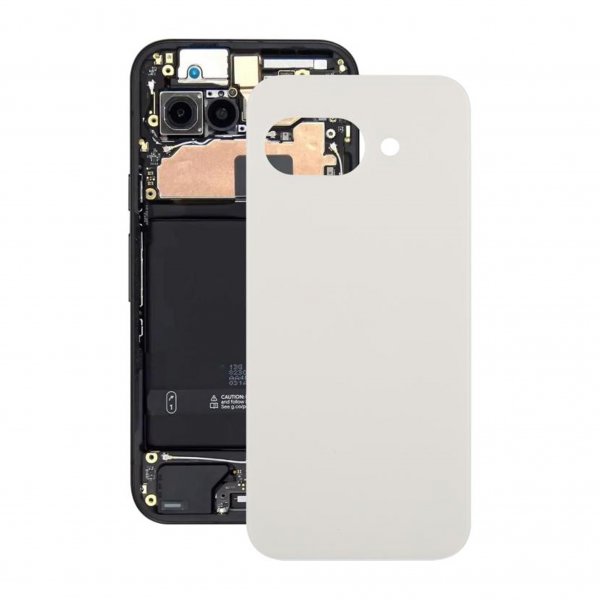 Google Pixel 9a Baksida - Vit