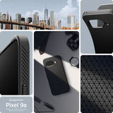 Spigen Google Pixel 9a Skal Liquid Air Matte Black