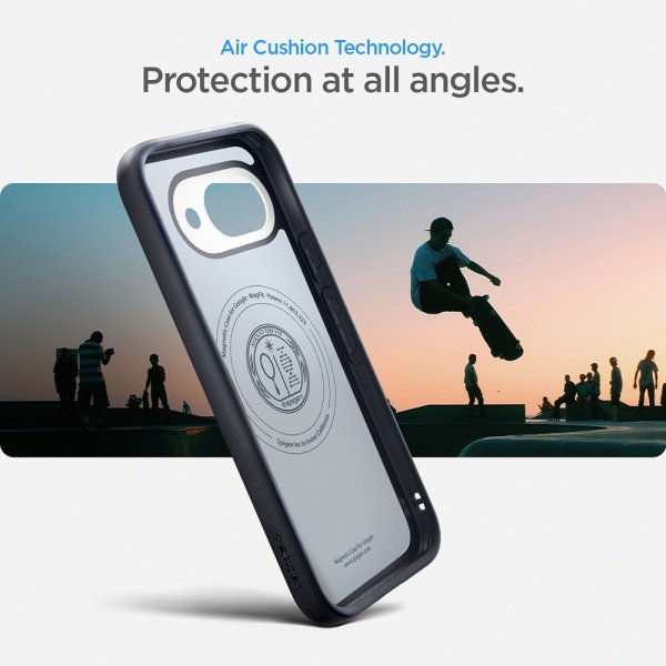 Spigen Google Pixel 9a Skal Nano Pop MagFit Black Sesame