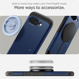 Spigen Google Pixel 9a Skal Tough Armor MagFit Navy Blue