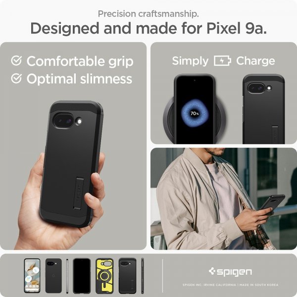Spigen Google Pixel 9a Skal Tough Armor MagFit Svart