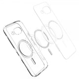 Spigen Google Pixel 9a Skal Ultra Hybrid MagFit Clear White