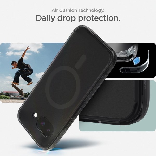Spigen Google Pixel 9a Skal Ultra Hybrid MagFit Frost Black