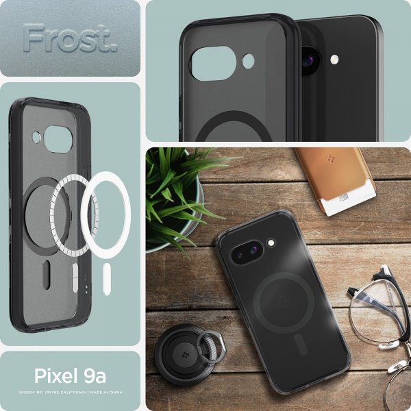 Spigen Google Pixel 9a Skal Ultra Hybrid MagFit Frost Black