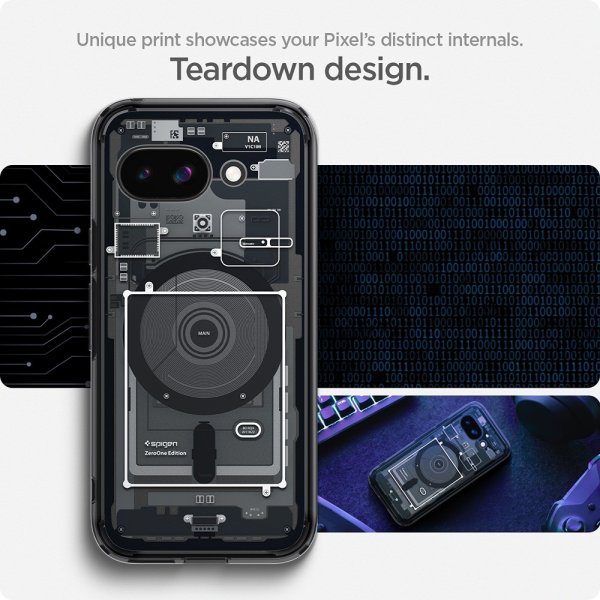 Spigen Google Pixel 9a Skal Ultra Hybrid Zero One MagFit Svart