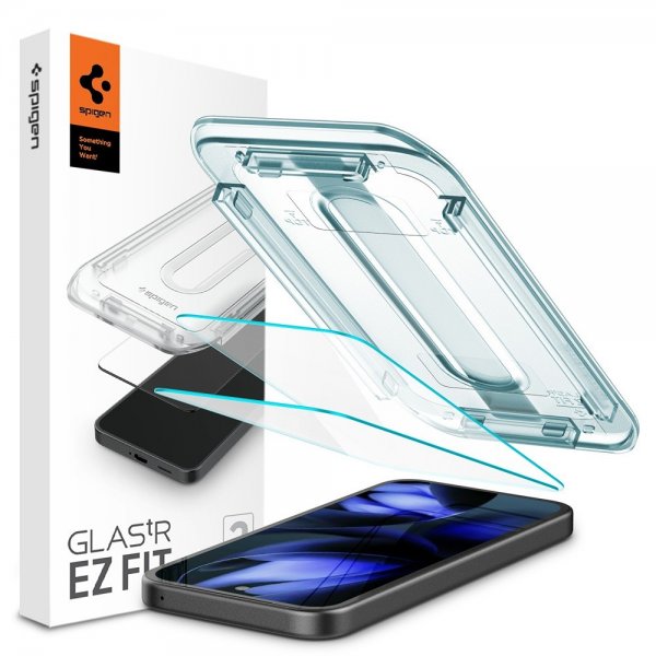 Spigen Google Pixel 9a Skärmskydd GLAS.tR EZ Fit 2-pack