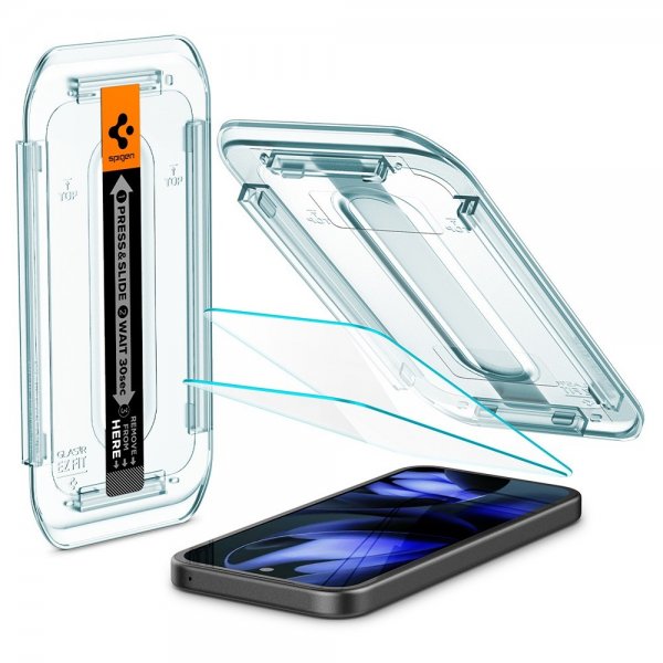 Spigen Google Pixel 9a Skärmskydd GLAS.tR EZ Fit 2-pack