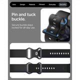 Spigen Google Pixel Watch 1/2/3/4 41mm Armband Nano Pop Black Sesame