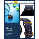 Spigen Google Pixel Watch 3/4 45mm Armband Nano Pop Blueberry Navy