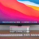 Satechi Type-C Aluminum Stand & Hub for Mac Mini Silver