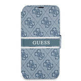 Guess iPhone 13 Mini Fodral Printed Stripe Blå