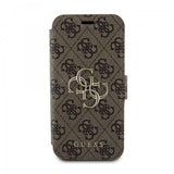 Guess iPhone 15 Pro Max Fodral 4G Logo Brun