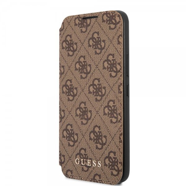 Guess Samsung Galaxy S22 Fodral 4G Logo Brun