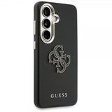 Guess Samsung Galaxy S26 Skal 4G Logo Grained Svart