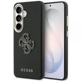 Guess Samsung Galaxy S26 Plus Skal 4G Logo Grained Svart